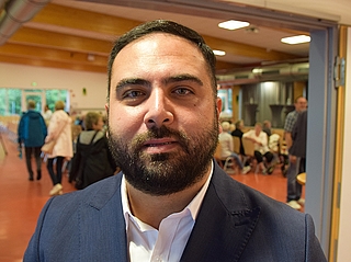 CDU-Bürgermeisterkandidat Baris Karabacak. (Foto: Frank)