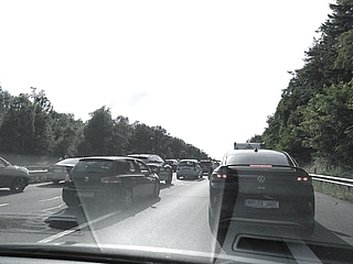 Auf der A23 ist im Dezember mit Staus zu rechnen. (Archiv: Frank)