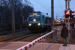 HVV, Kreis Steinburg, Bahnübergang, Glückstadt