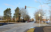Die Ampelanlage an der Kreuzung Köhnholz/Heidmühlenweg stammt von 1992 und soll ersetzt werden. (Foto: Linnemann, Stadt Elmshorn)