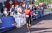Sieger beim 5-Kilometer-Lauf wurde Matthias Schramm mit einer Zeit von 17:14 Minuten. (Foto: Frank)