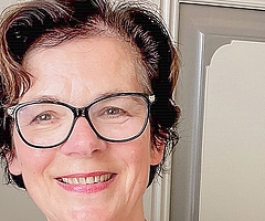 Liest in der Bandreißerkate: Sibylle Hallberg. (Foto: Hallberg)