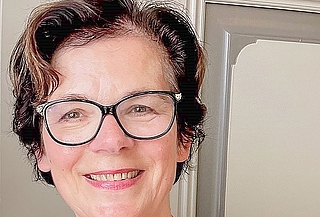 Liest in der Bandreißerkate: Sibylle Hallberg. (Foto: Hallberg)