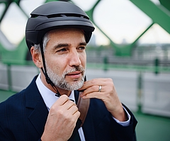 Für viele im Homeoffice Tätige ist Fahrradfahren ein wichtiger körperlicher Ausgleich geworden, der sich positiv bei der Arbeit und der persönlichen Fitness bemerkbar macht. (Foto: AOK/hfr)