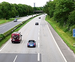 Der A23-Abschnitt zwischen Pinneberg-Nord und Tornesch wird gesperrt. (Foto: Frank)