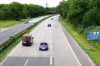 Der A23-Abschnitt zwischen Pinneberg-Nord und Tornesch wird gesperrt. (Foto: Frank)
