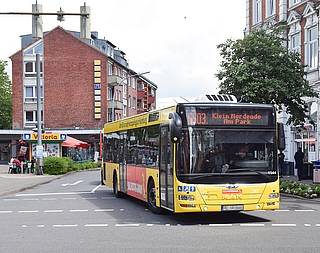 Der Busverkehr der KViP soll zwei Tage bestreikt werden. (Archiv: Frank)