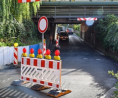 Per TV-Inspektion wurde am 9. September die Kanalisation unter dem Geschwister-Scholl-Tunnel geprüft. (Foto: Frank)