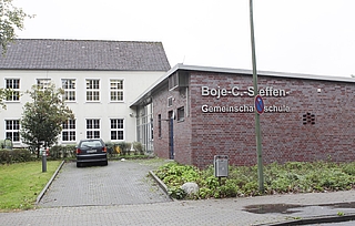 Die Boje C. Steffen Schule wurde geräumt. (Archivfoto: Rainer Strandmann)