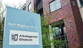 Justizministerin Prof. Dr. Kerstin von der Decken hat dem Landtag einen Gesetzentwurf zur Auflösung des Arbeitsgerichts Elmshorn vorgelegt. Es soll als auswärtige Kammer des Arbeitsgerichts Lübeck im Sozialgericht Itzehoe untergebracht werden. (Foto: Frank)