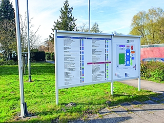 75 Unternehmen, 2000 Beschäftigte und Besucher täglich: Elmshorns Heinrich Hertz Gewerbepark ist längst zu einem wichtigen Standort für Wirtschaft und Dienstleistung geworden. (Foto: Strandmann)