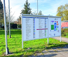 75 Unternehmen, 2000 Beschäftigte und Besucher täglich: Elmshorns Heinrich Hertz Gewerbepark ist längst zu einem wichtigen Standort für Wirtschaft und Dienstleistung geworden. (Foto: Strandmann)