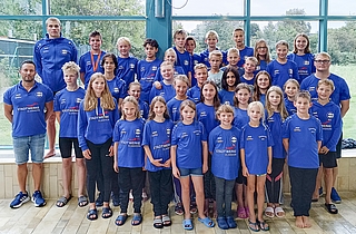 40 Schwimmer des EMTV traten zum Fördepokal in Flensburg an. (Foto: EMTV)