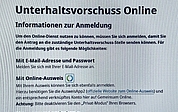 Die Behörden setzten im Kreis Pinneberg auf Digitalisierung: Auch der Unterhaltsvorschuss kann online beantragt werden. (Foto: Screenshot Kreis Pinneberg)