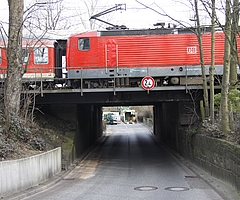Auch der Tunnel im Verlauf der Geschwister-Scholl-Straße wird gesperrt. (Archiv: Strandmann)