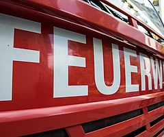 Die Feuerwehr löschte den Brand. (Symbolfoto: Pixabay)