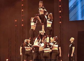 Die LA Guardians holten bei den German All Level Championships Platz 2.  (Foto: @elmshornyellowpress, Gregor Klöters)