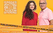 Ab 17. Januar 2023 können Bürger online ihre Stimmen für Zhanna Leshchinskaya und Mehmet Karakavak vom Elmshorner MTV abgeben. (Foto: VR Bank in Holstein)
