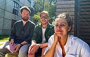 Planen einen Low-Budget-Film, mit dem sie den Nachwuchs vor und hinter der Kamera fördern wollen: Produzent Gerrit Gronau (links), Regisseur Jonas Riemer und Kamerafrau Lena Krenz suchen Unterstützer. (Foto: Gronau)