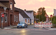 Der Kleine Sand bleibt bis 20. Dezember eine Einbahnstraße Richtung Jahnstraße. (Foto: Frank)
