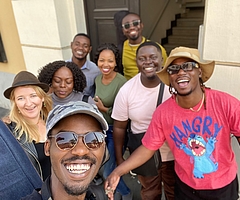 Die Mitglieder der Band Rise'n'Shine stammen aus Tansania, Uganda und Deutschland. (Foto: Anne-Christina Achterberg-Boness)