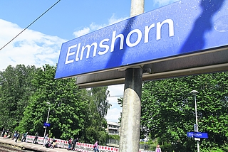 Die Bundespolizei entdeckte am Elmshorner Bahnhof ein Fahrrad, das in Wrist gestohlen worden war. (Foto: Frank)