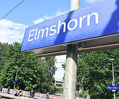 Die Bundespolizei entdeckte am Elmshorner Bahnhof ein Fahrrad, das in Wrist gestohlen worden war. (Foto: Frank)