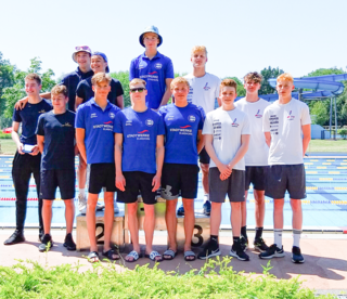 Trotzen der Hitze: Die Schwimmer des Elmshorner MTV (Foto: Elmshorner MTV) 