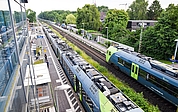 Noch halten die Regionalbahnen in Tornesch, aber wie lange noch? (Foto: Frank)