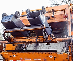 Die Müllabfuhr kommt später. (Foto: Strandmann)