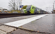 Am Elmshorner Bahnhof werden zehn Tage lang weniger Züge halten. (Archiv: Frank)