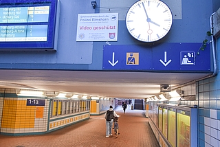 Die Polizei wird am Elmshorner Bahnhof weiterhin viele Kontrollen vornehmen. (Archiv: Frank)