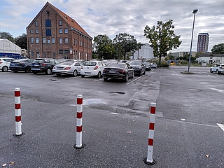 Das Parken ist während des Herbstmarktes auf dem Buttermarkt nicht möglich. (Foto: Frank)