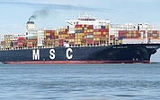 Die MSC Regulus blockiert aktuell den Schiffsverkehr für große Pötte auf der Elbe. Das Bild zeigt eine Archivaufnahme. (Foto: pixabay)