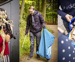 Die Klimaschützer von Fridays For Future (FFF) Elmshorn rufen immer wieder zu Müllsammelaktionen auf. (Foto: FFF Elmshorn)
